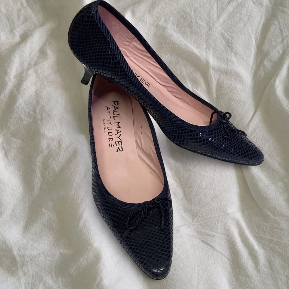 Y2K Elegant Coquette Girly Old Money Paul Mayer Kitten Heels